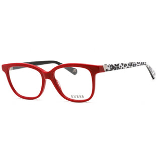 Guess GU5220 Eyeglasses Shiny Red / Clear Lens-AmbrogioShoes