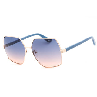 Guess GU7881-H Sunglasses shiny rose gold / gradient blue-AmbrogioShoes