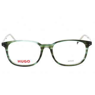 HUGO HG 1171 Eyeglasses Green Horn / Clear Lens-AmbrogioShoes