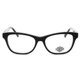 Harley Davidson HD0574 Eyeglasses Shiny Black / Clear Lens-AmbrogioShoes