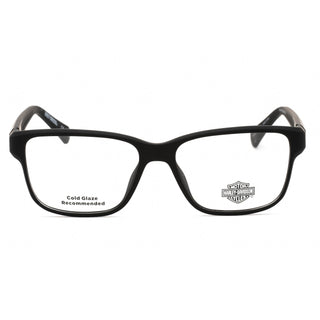 Harley Davidson HD0981 Eyeglasses matte black / clear demo lens-AmbrogioShoes