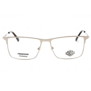 Harley Davidson HD9018 Eyeglasses matte light nickeltin/clear demo lens-AmbrogioShoes