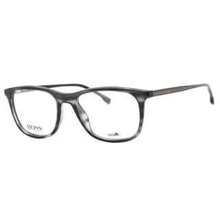 Hugo Boss BOSS 0966 Eyeglasses Grey Horn / Clear Lens-AmbrogioShoes