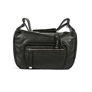 JP Tods Handbag JP Tod's Mercer Black Leather Bag (TD1717)-AmbrogioShoes