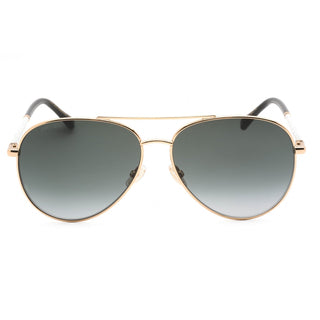 Jimmy Choo DEVAN/S Sunglasses Gold Black / Dark Grey Gradient Women's-AmbrogioShoes