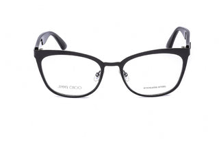 Jimmy Choo JC189 Eyeglasses Black Glitter / Clear Lens-AmbrogioShoes