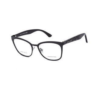 Jimmy Choo JC189 Eyeglasses Black Glitter / Clear Lens-AmbrogioShoes