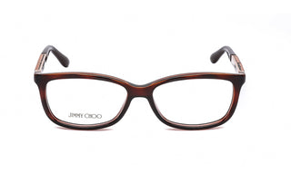 Jimmy Choo Jc 190 Eyeglasses Havana Brown / Clear Lens-AmbrogioShoes