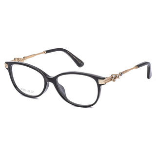 Jimmy Choo Jc 221/F Eyeglasses Black / Clear Lens-AmbrogioShoes