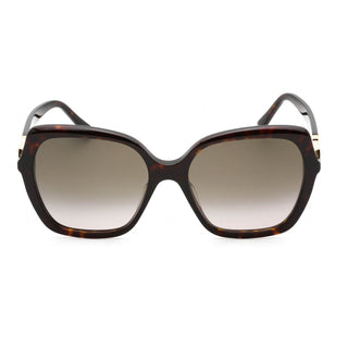 Jimmy Choo MANON/G/S Sunglasses Havana / Brown Gradient Women's-AmbrogioShoes