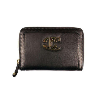 Just Cavalli Leather Black Wallet / Document Holder (JCDH03)-AmbrogioShoes