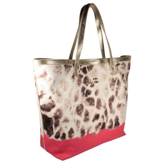Just Cavalli handbag Large Summer Shopper Gold leather & Multi (JC194)-AmbrogioShoes