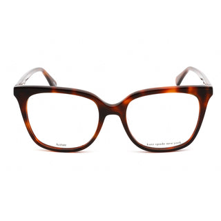 Kate Spade Alessandria Eyeglasses HAVANA/Clear demo lens Unisex-AmbrogioShoes