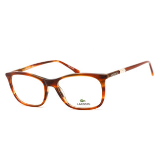 Lacoste L2885 Eyeglasses Havana / Clear Lens-AmbrogioShoes