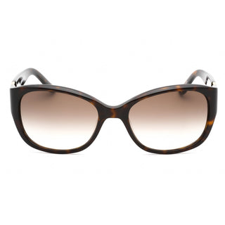 Liz Claiborne L 565/S Sunglasses Dark Havana / (JS brown gradient lens)-AmbrogioShoes