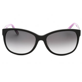 Liz Claiborne L 570/S Sunglasses BLACK/DARK GREY SF-AmbrogioShoes