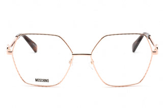 Moschino MOS593 Eyeglasses GOLD COPPER / Clear demo lens-AmbrogioShoes