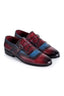 BLUE / BURGUNDY