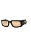 700G - SHINY BLACK/Gold Brown