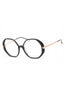 0705 - SHINY TRANSPARENT DARK GREY / clear demo lens