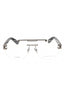 0584 - SHINY GUNMETAL/Clear demo lens