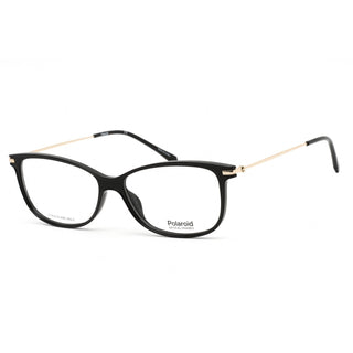 Polaroid Core PLD D416 Eyeglasses BLACK/Clear demo lens-AmbrogioShoes