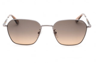 Police SPLF13M Sunglasses Total Shiny Ruthenium / Grey Brown Gradient Unisex-AmbrogioShoes