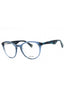 0955 - SHINY TRANSPARENT BLUE/clear demo lens