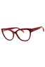 0U17 - SHINY CHERRY RED/clear demo lens