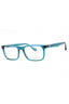 0W47 - SHINY TRANSPARENT BLUE/clear demo lens