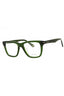 0G61 - SHINY TRANSPARENT GREEN/Clear demo lens