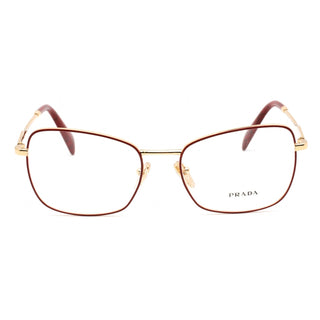 Prada 0PR 53ZV Eyeglasses Red Gold / Clear Lens-AmbrogioShoes