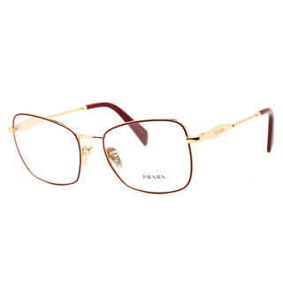 Prada 0PR 53ZV Eyeglasses Red Gold / Clear Lens-AmbrogioShoes