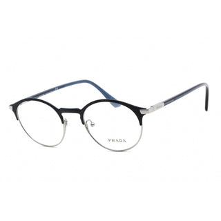 Prada 0PR 58YV Eyeglasses Matte Blue / Clear Lens-AmbrogioShoes