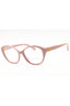 6053 - Solid Tea Rose Pink/Clear demo lens