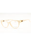 6057 - Cream White/Clear demo lens