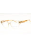 6111 - Transparent Beige Brown/clear demo lens