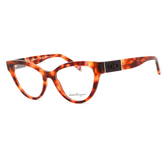 Salvatore Ferragamo SF2920 Eyeglasses RED TORTOISE/Clear demo lens-AmbrogioShoes