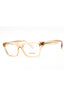 259 - TRANSPARENT BEIGE/Clear demo lens