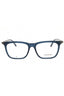 432 - TRANSPARENT BLUE/clear demo lens