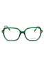 317 - TRANSPARENT GREEN/clear demo lens