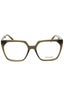 320 - TRANSPARENT KHAKI/clear demo lens