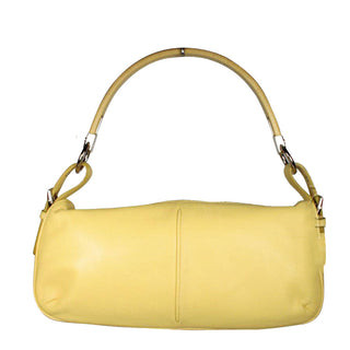 Sergio Rossi handbag Yellow Leather Hobo bag (SR1101)-AmbrogioShoes