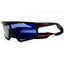 1BO10J - Matte Black / Dark Blue Mirrored Violet