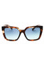 84219S - Spotted Brown Havana/Azure Gradient Blue