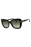 01B - shiny black / gradient smoke