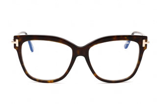 Tom Ford FT5704-B Eyeglasses Dark Havana / Clear Lens-AmbrogioShoes
