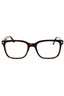 052 - dark havana/clear/blue-light block lens