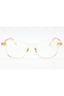 039 - shiny yellow/Clear/Blue-light block lens