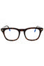 052 - dark havana/clear/blue-light block lens